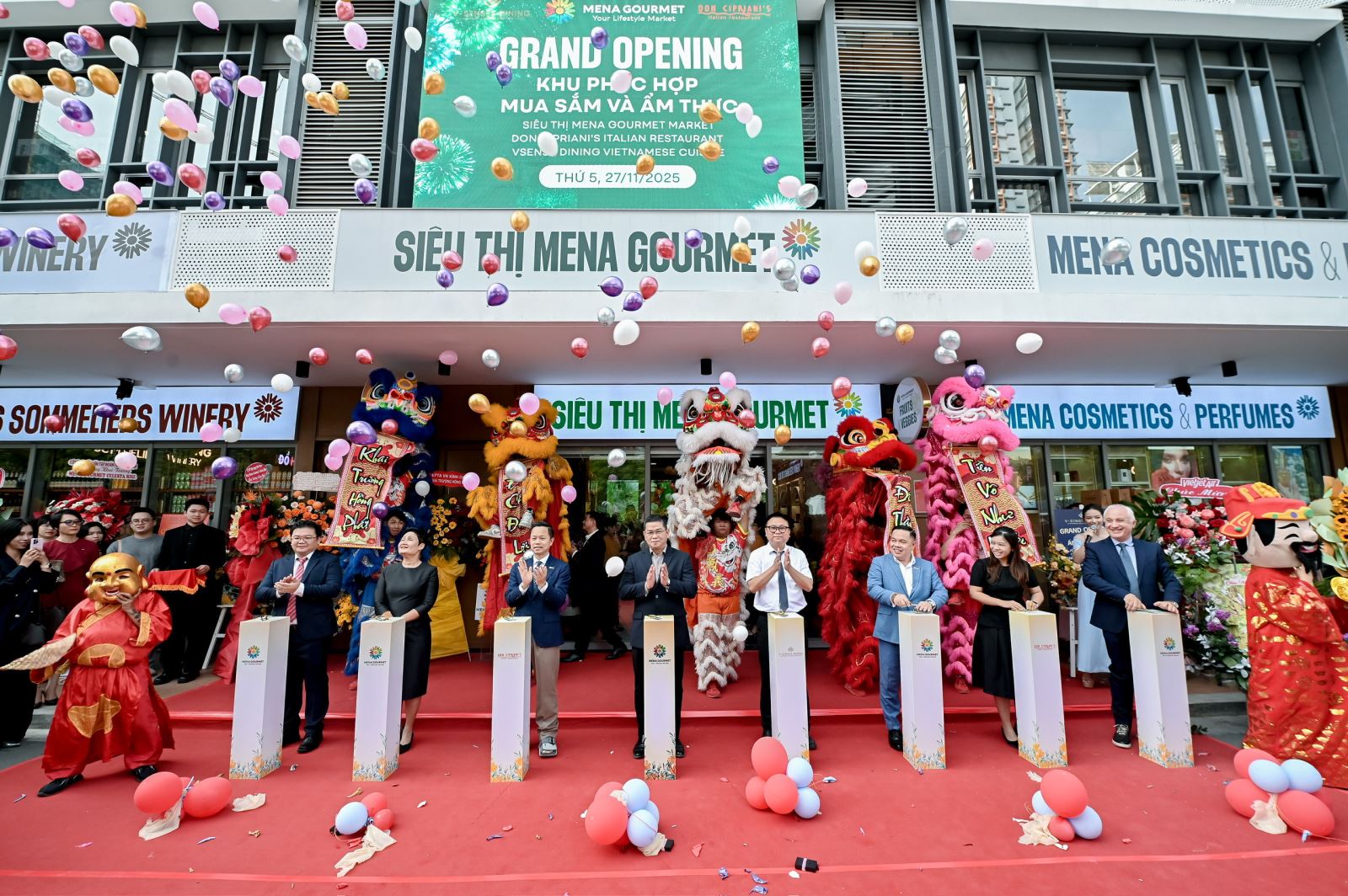 Khai trương siêu thị Mena Gourmet Celesta Rise tại Nhà Bè