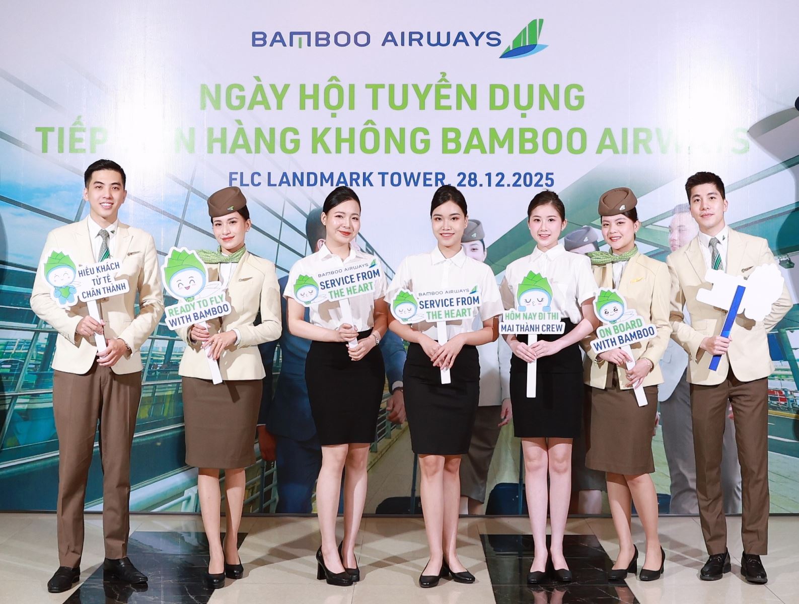 Bamboo Airways sẽ tuyển dụng 1.000 tiếp viên hàng không trong năm 2026